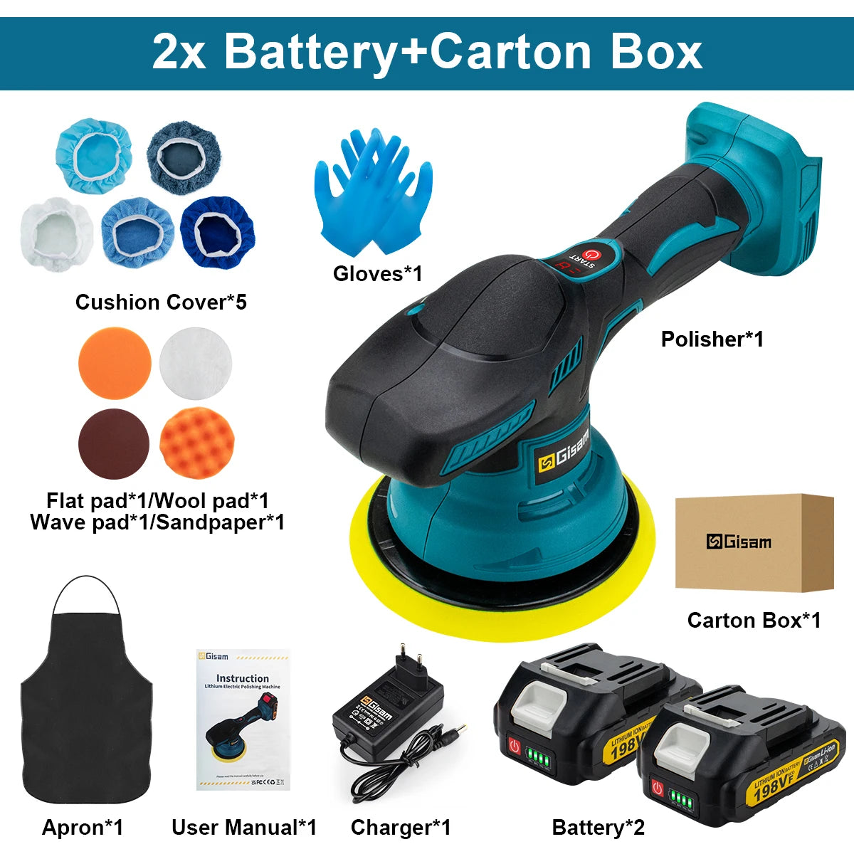 Polisseuse Sans Fil Voiture