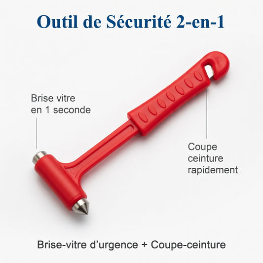 Marteau Brise Vitre Voiture