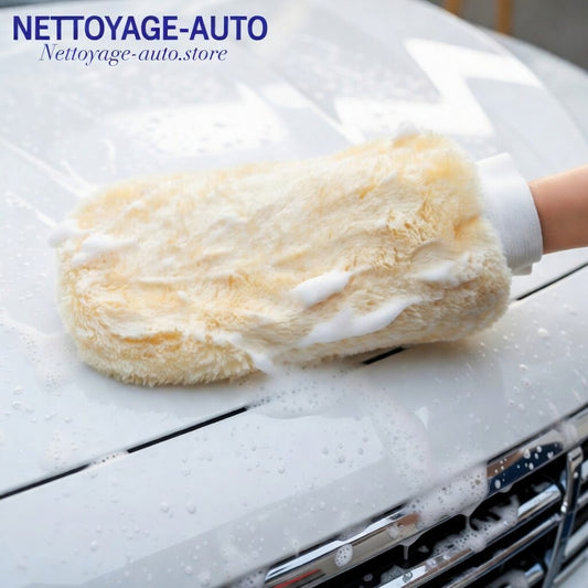 Gant Lavage Voiture Microfibre