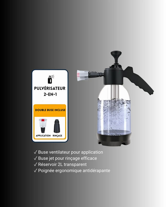 Pulvérisateur Mousse Voiture 2L Manuel -White