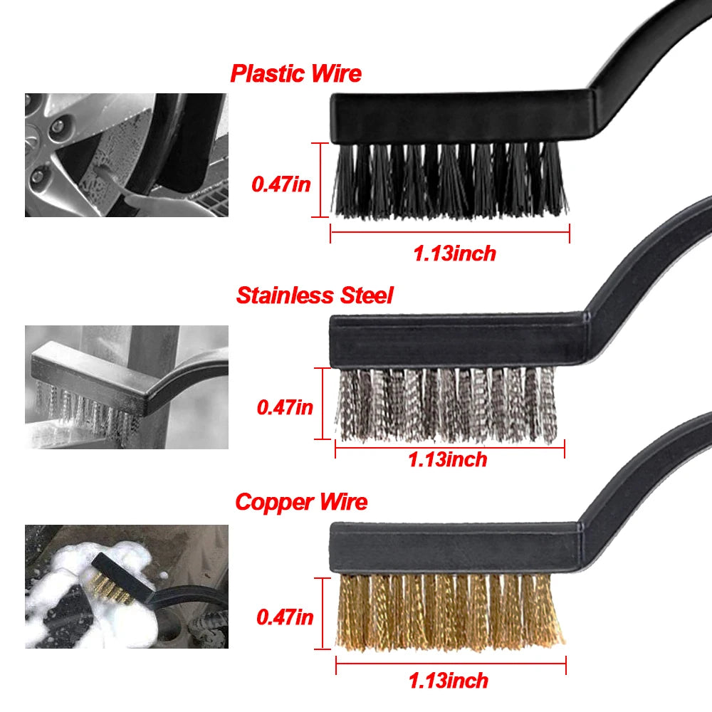 Kit Brosses Detailing Voiture Aérations