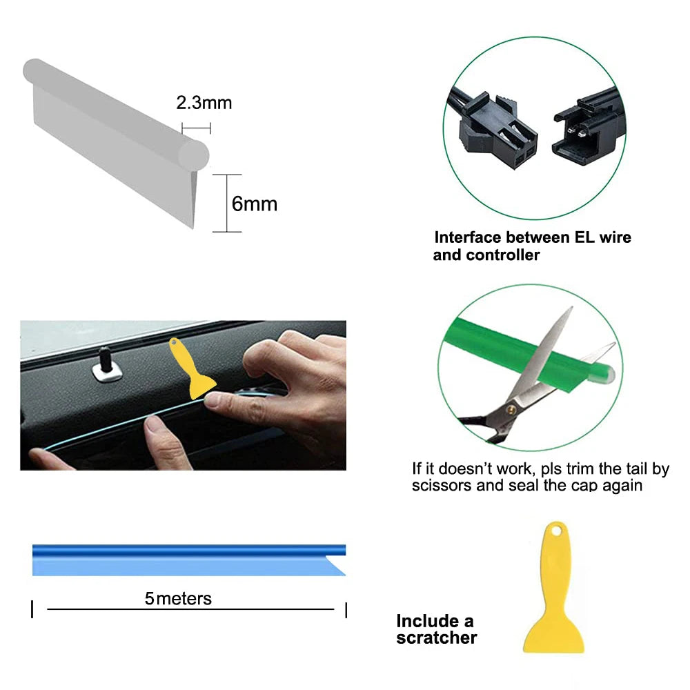 Bande Led Intérieur Voiture