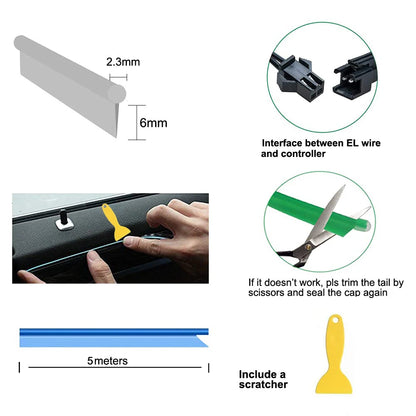 Bande Led Intérieur Voiture