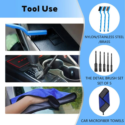 Kit Brosse Nettoyage Voiture