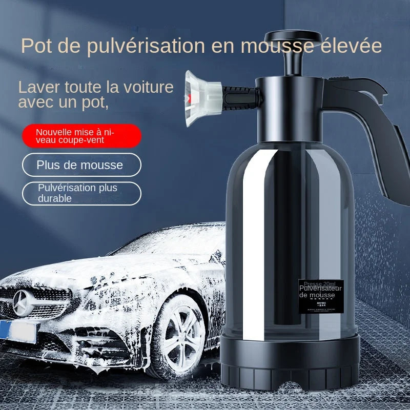 Pulvérisateur Mousse Voiture 2L Manuel -Black