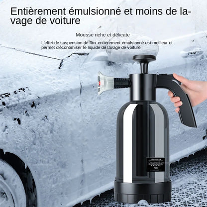 Pulvérisateur Mousse Voiture 2L Manuel -Black