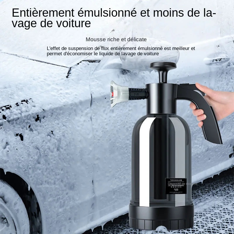 Pulvérisateur Mousse Voiture 2L Manuel -White
