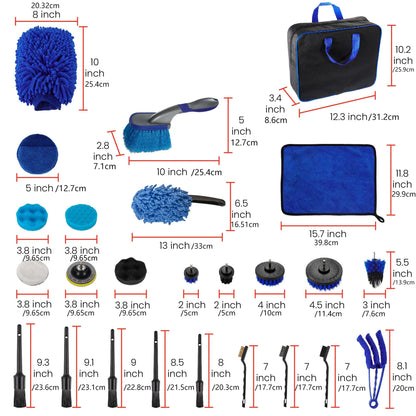 Kit Brosse Nettoyage Voiture